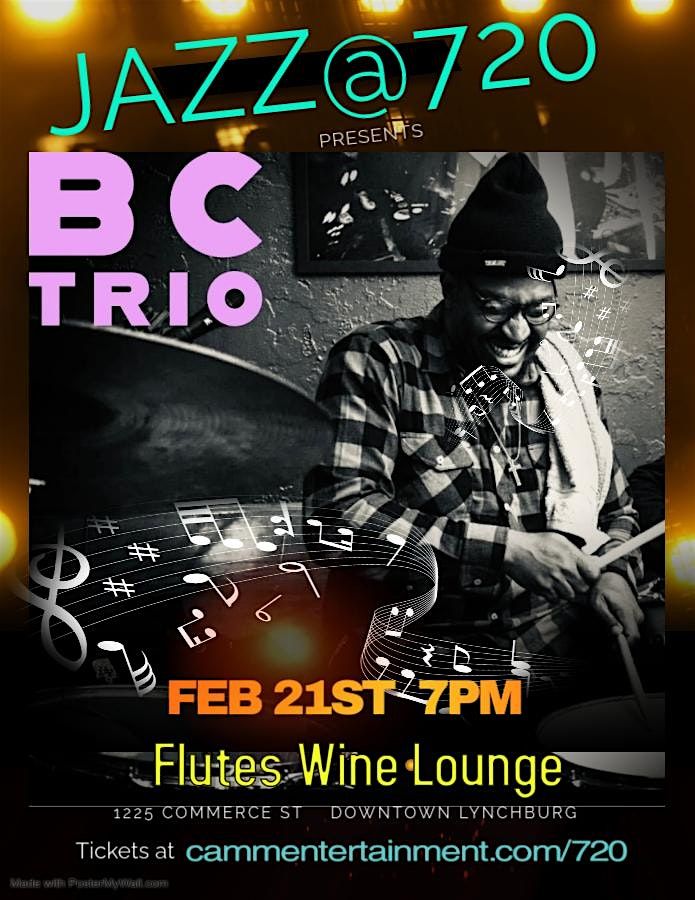 Jazz@720 presents BC Trio