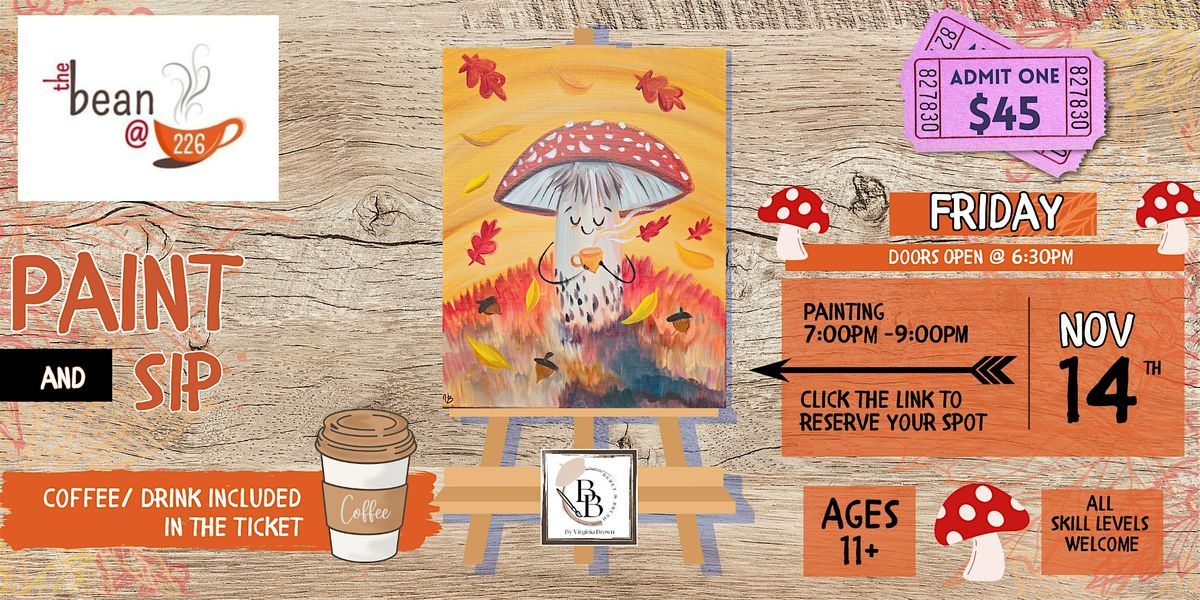 November Paint Night at The Bean