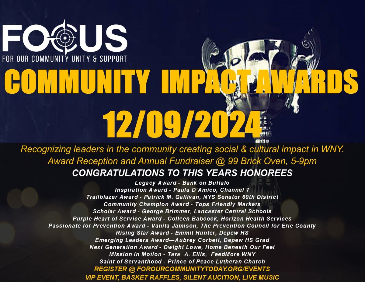 Community Impact Awards & Fundraiser