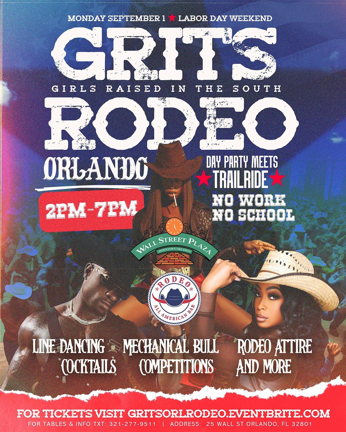 GRITS RODEO ORLANDO (Day Party Meets Trailride)