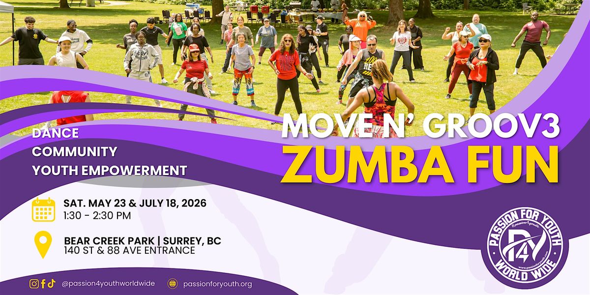 Move N' Groov3: Zumba Fun in The Park