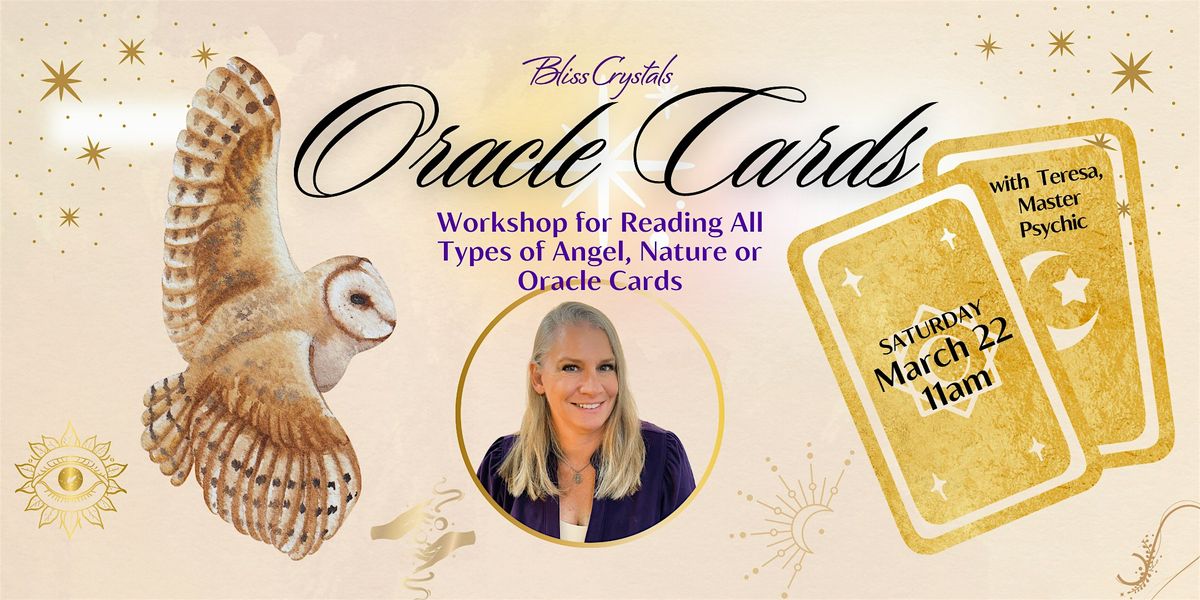 Oracle Card Workshop - Includes New Deck