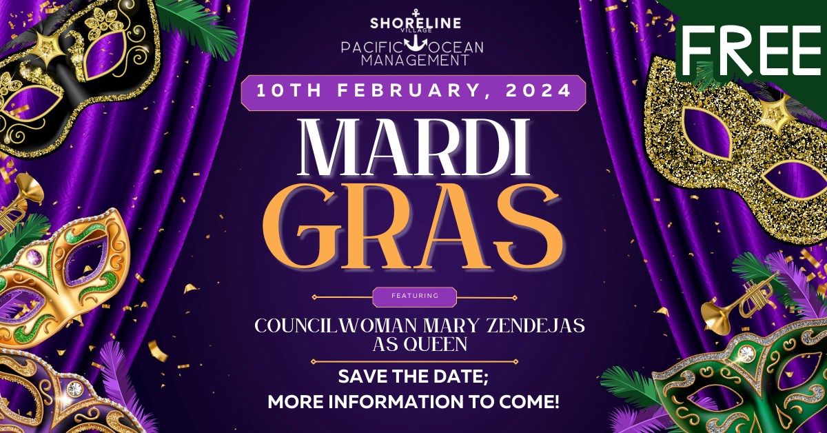 Mardi Gras at Shoreline Village 2024, Shoreline Village, Long Beach, 10