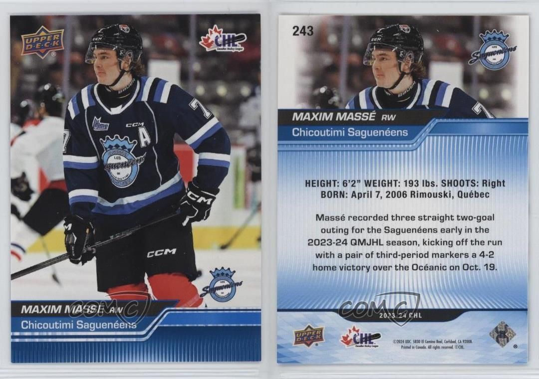 Chicoutimi Sagueneens at Rimouski Oceanic at Coliseum Sun Life Financial