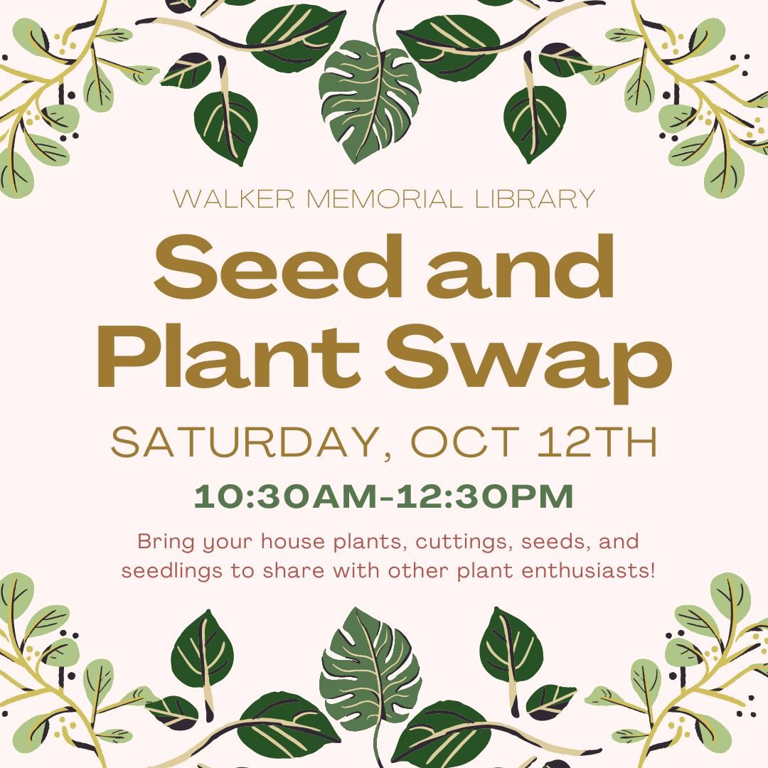 Seed and Plant Swap