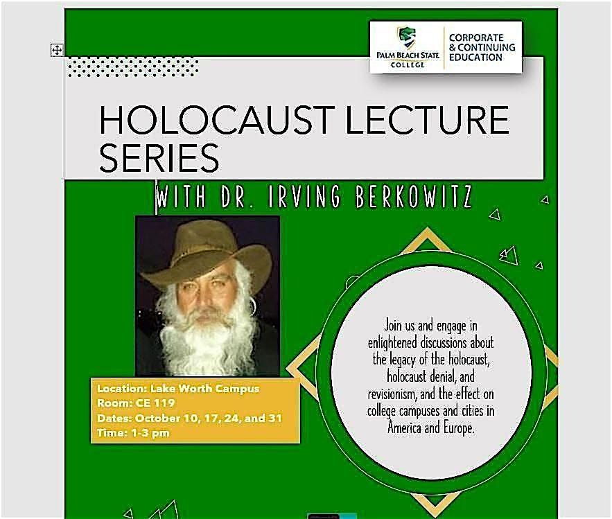 History of the Holocaust and Contemporary Antisemitism Lecture Series