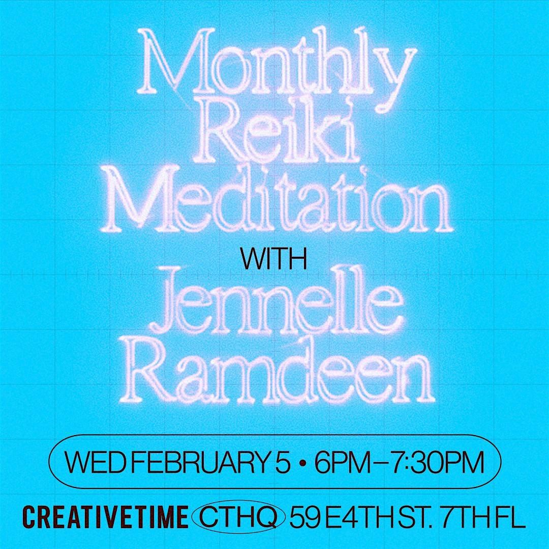 Monthly Reiki Meditation Facilitated by the NYC POC Healing Circle