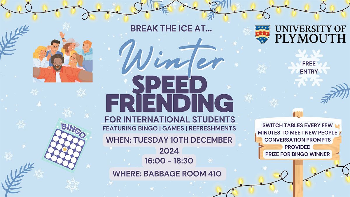 Speed Friending for International Students