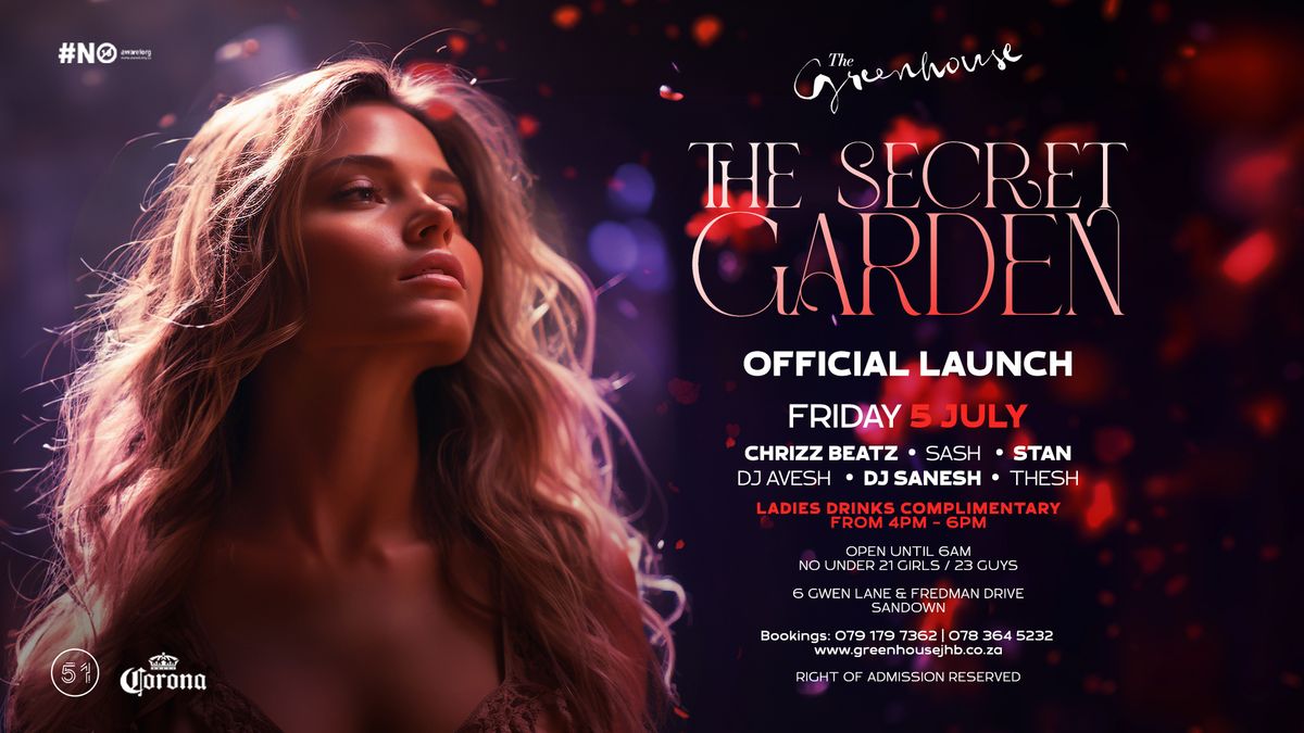 Official Launch of The Secret Garden by O51 & The Greenhouse - Starting Friday,  5 July 24
