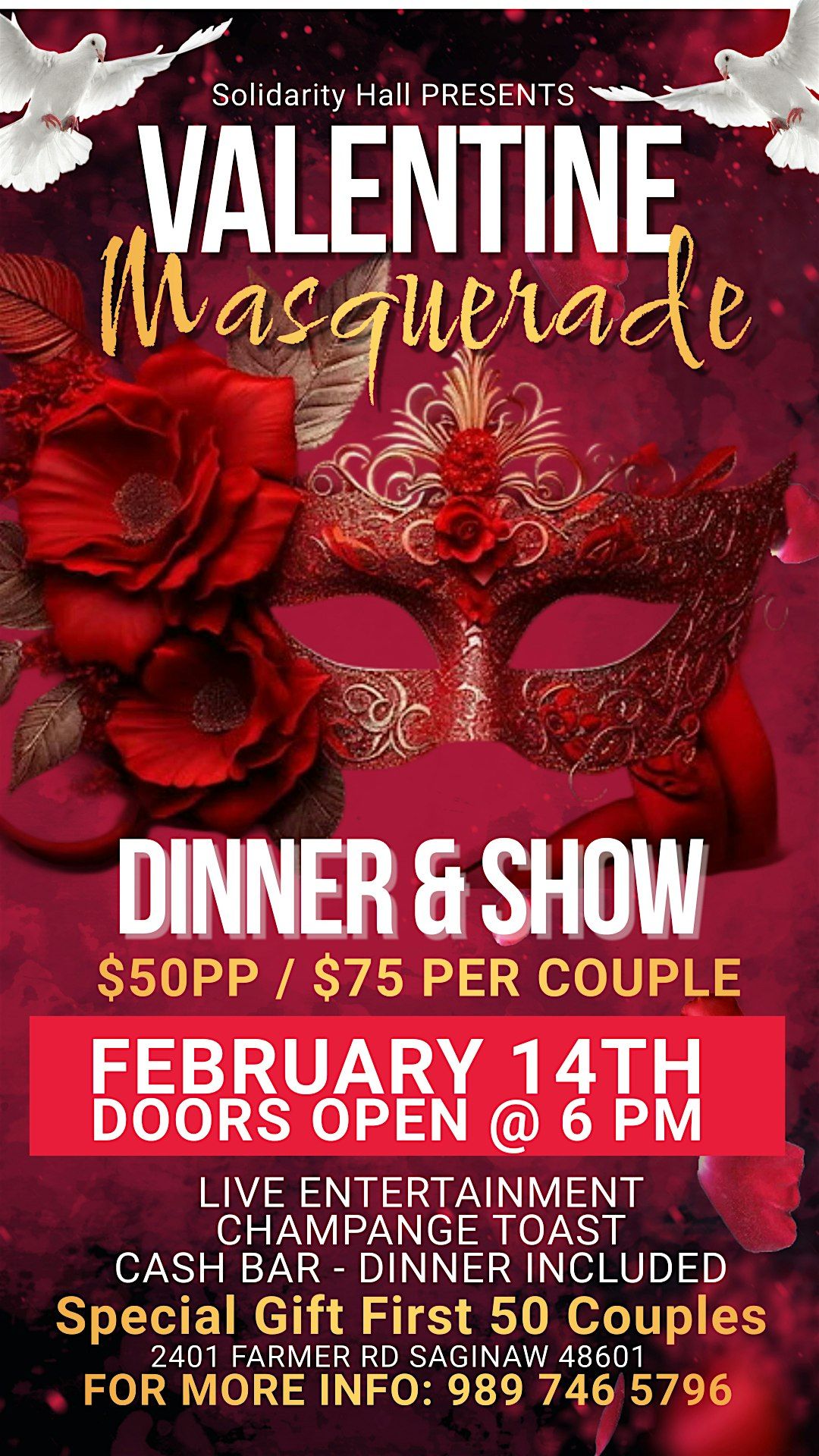 Valentine's Day Dinner & Show