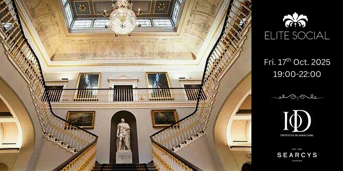 Autumn Social Networking at Members Club in Mayfair