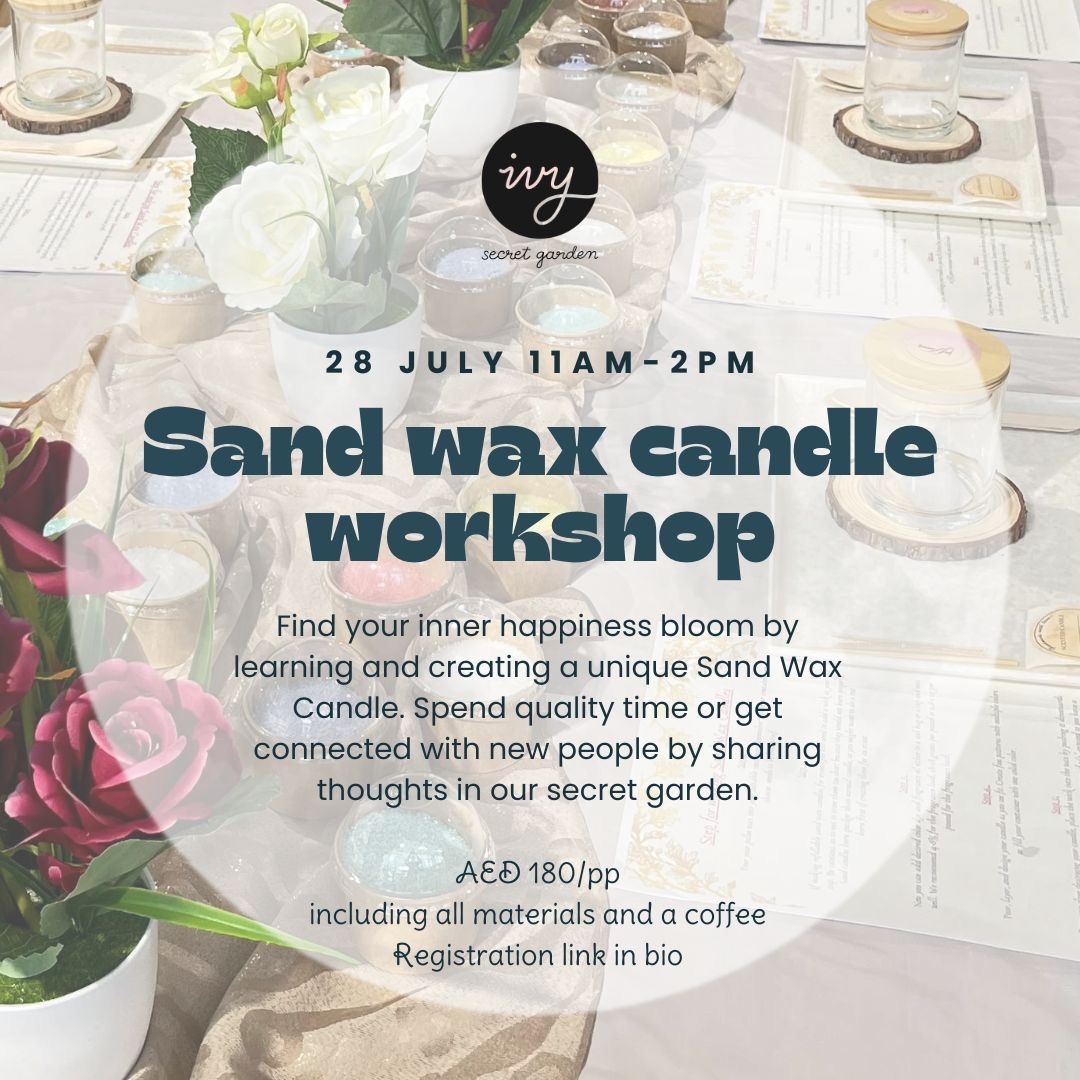 Sand Wax Candle Workshop