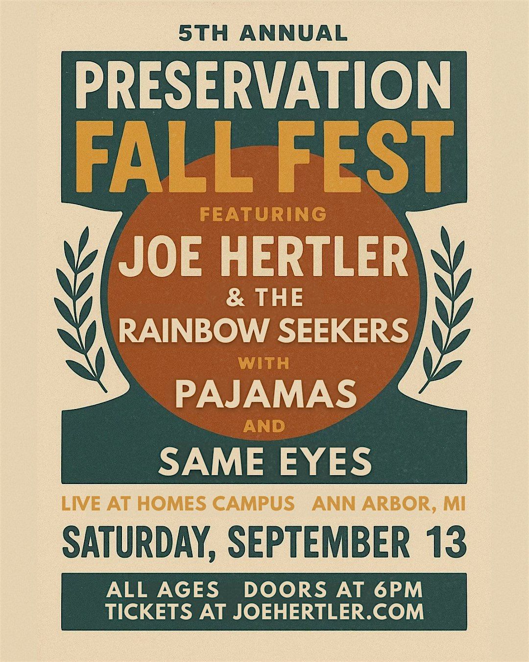 5th Annual Preservation Fall Fest @ The HOMES Campus