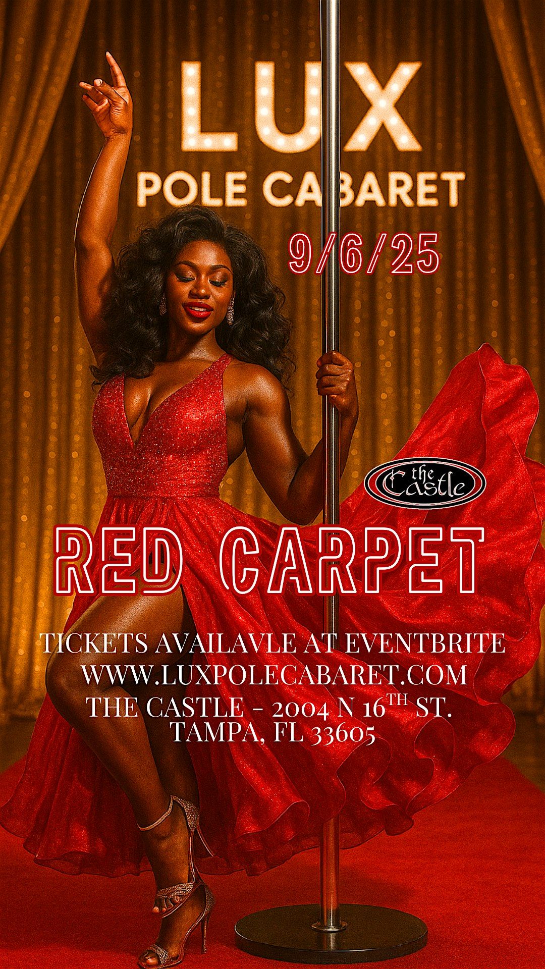 LUX Pole Cabaret | RED CARPET 9\/6\/25 (Saturday)