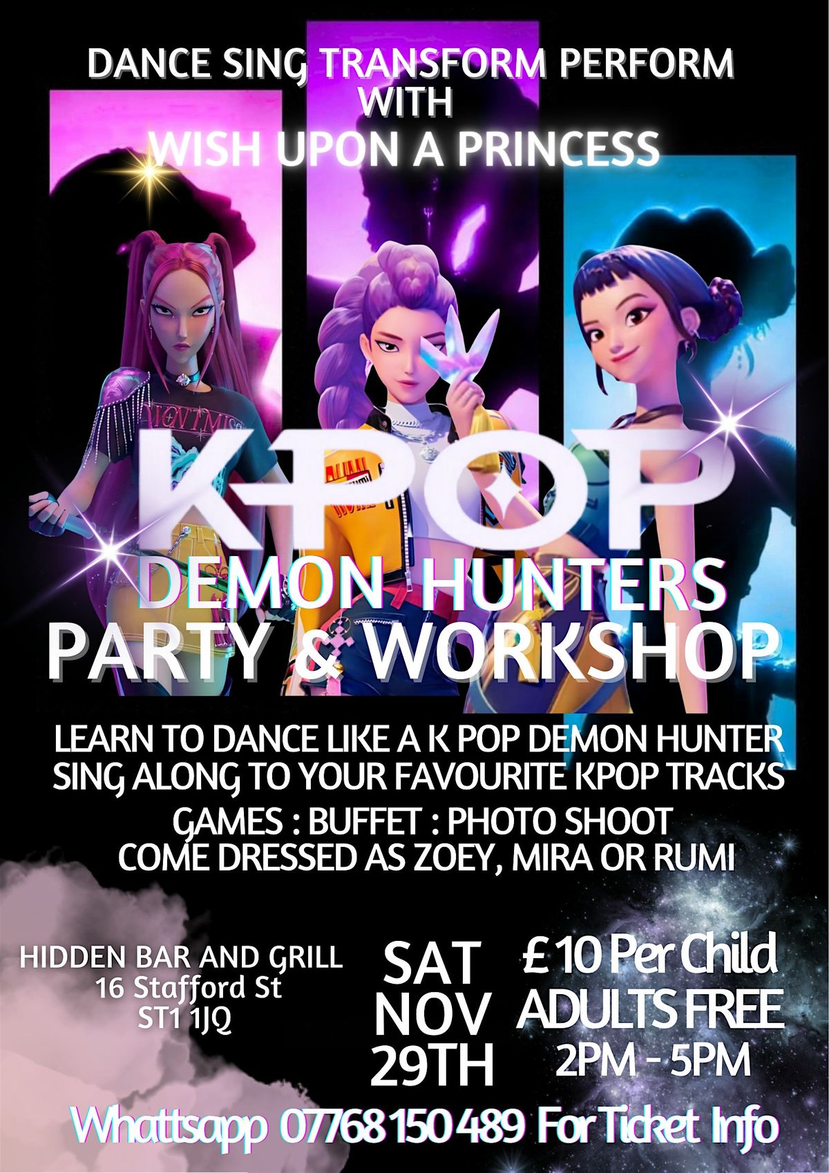K POP PARTY AND WORKSHOP