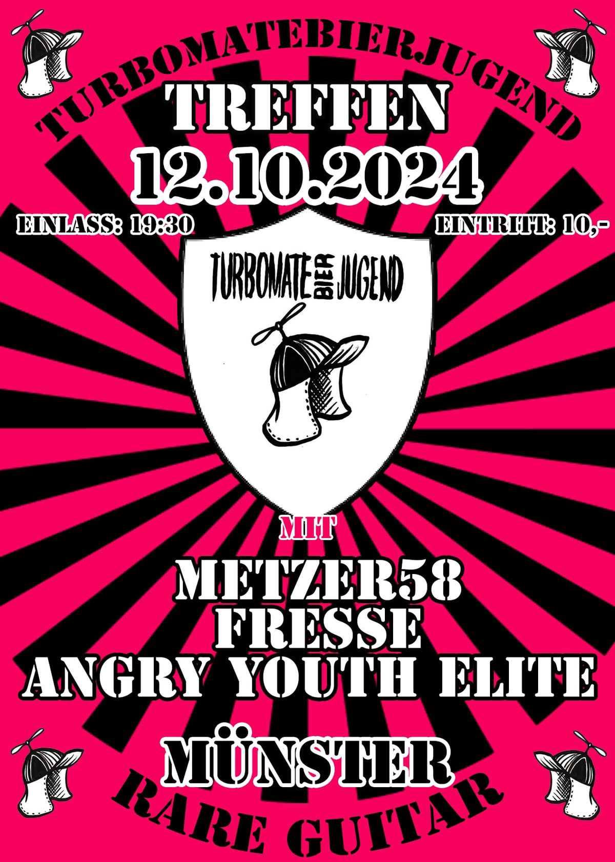 Turbomatebierjugend Treffen 2024 - FRESSE, METZER58, ANGRY YOUTH ELITE