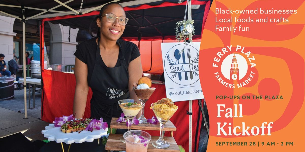 Pop-Ups on the Plaza: Fall Kickoff