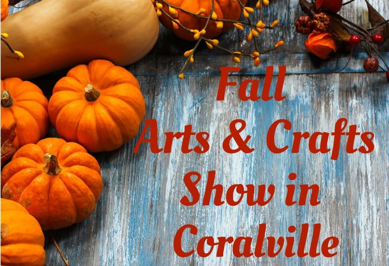 Fall Arts & Crafts Show in Coralville at The Hyatt Regency Conf. Center! 