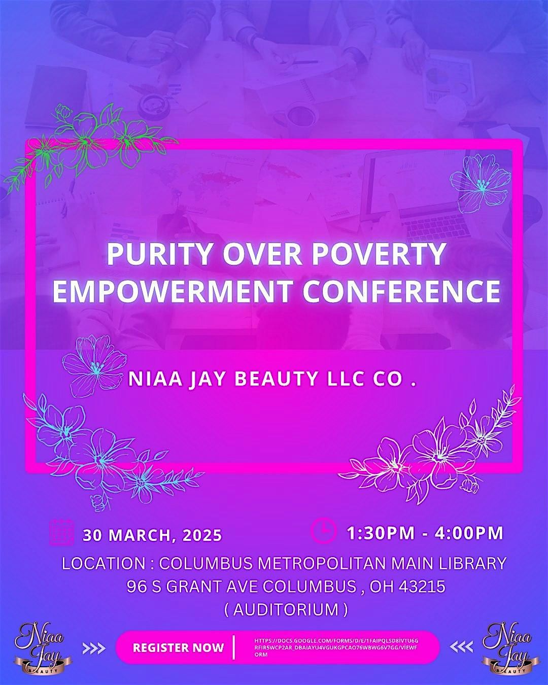 Purity Over Poverty Empowerment Conference