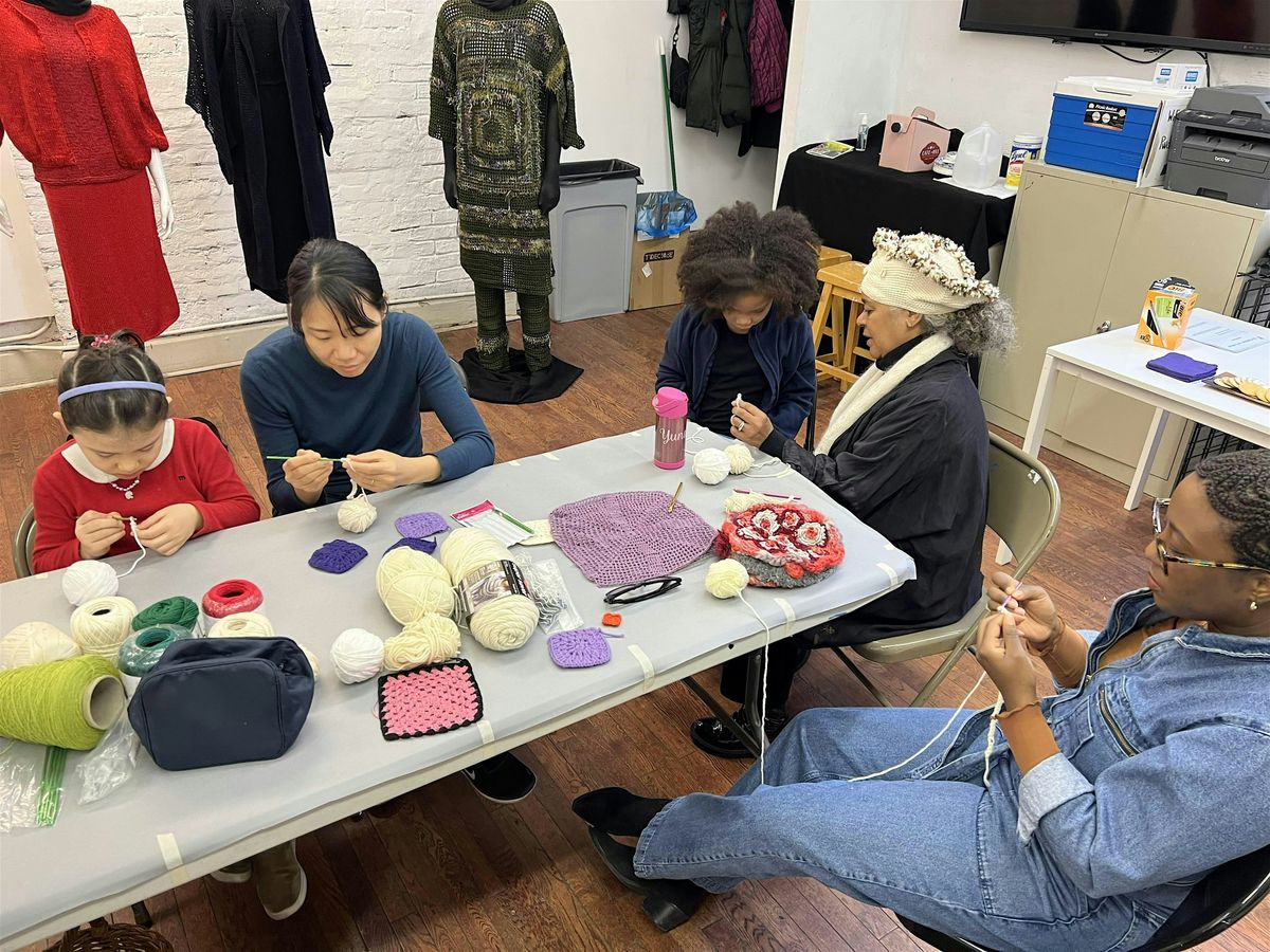 Crochet Workshop for Families with Children