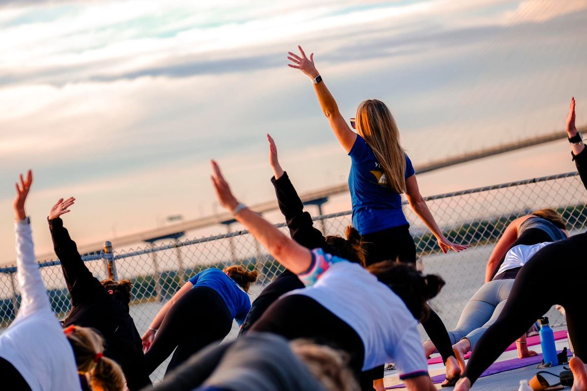 Yoga on the Yorktown