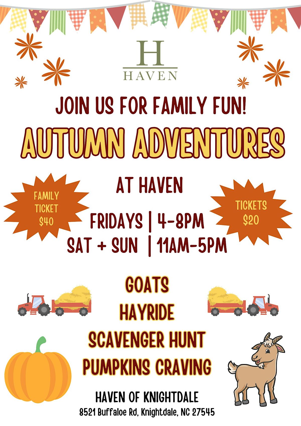 Autumn Adventures At Haven!
