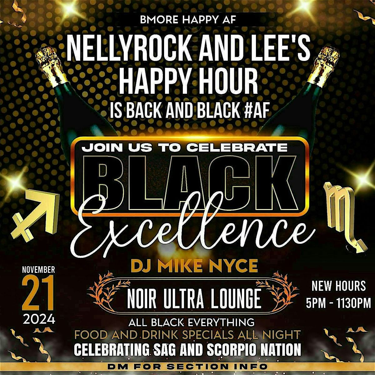 Bmore Happy #AF Presents: Black #AF - A Black Excellence Happy Hour!