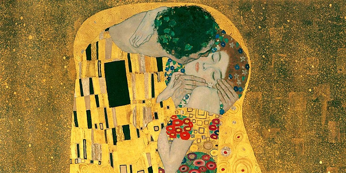 Valentine's Special Paint Klimt's The Kiss!