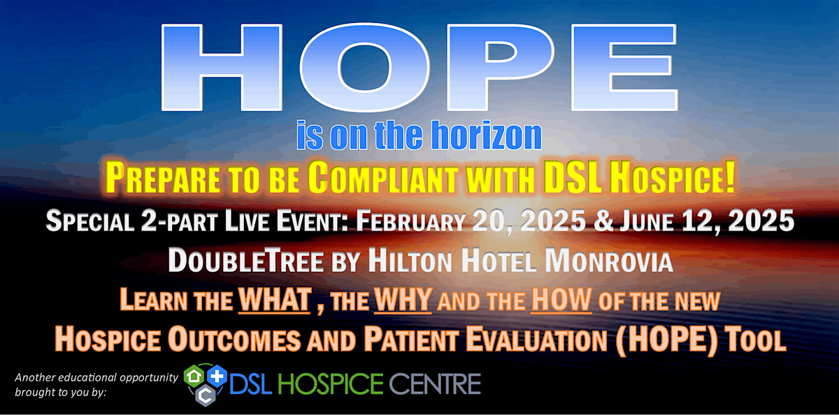 HOPE is on the Horizon!