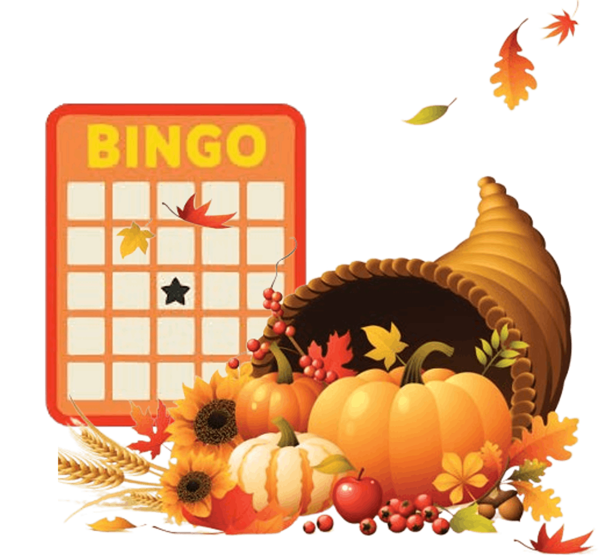 Family Cornucopia Bingo