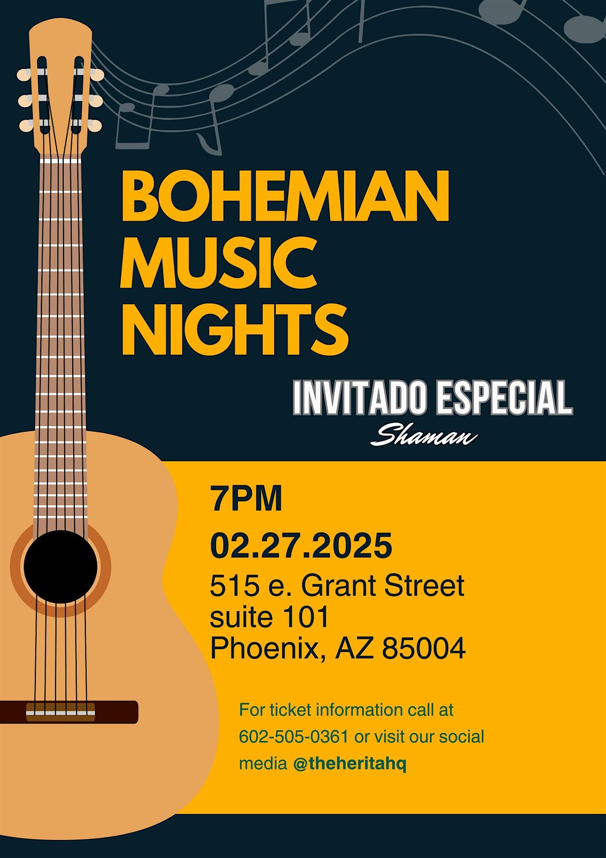 Bohemian music nights