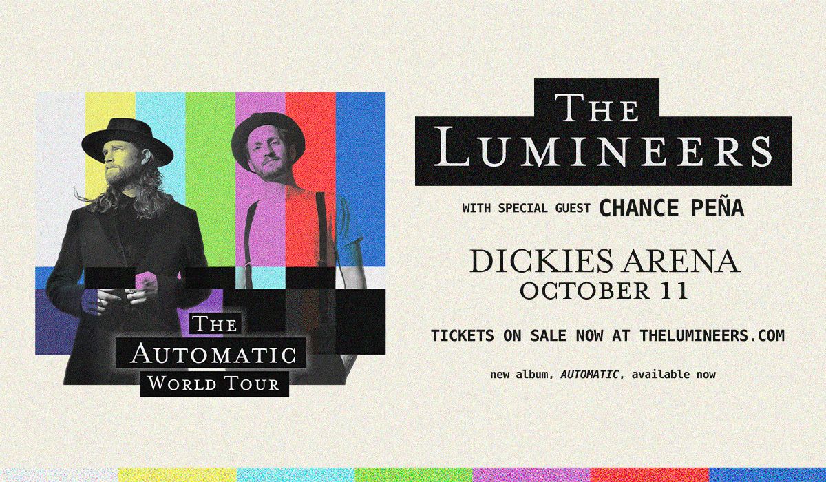 Parking The Lumineers with Vance Joy and Chance Pe\u00f1a