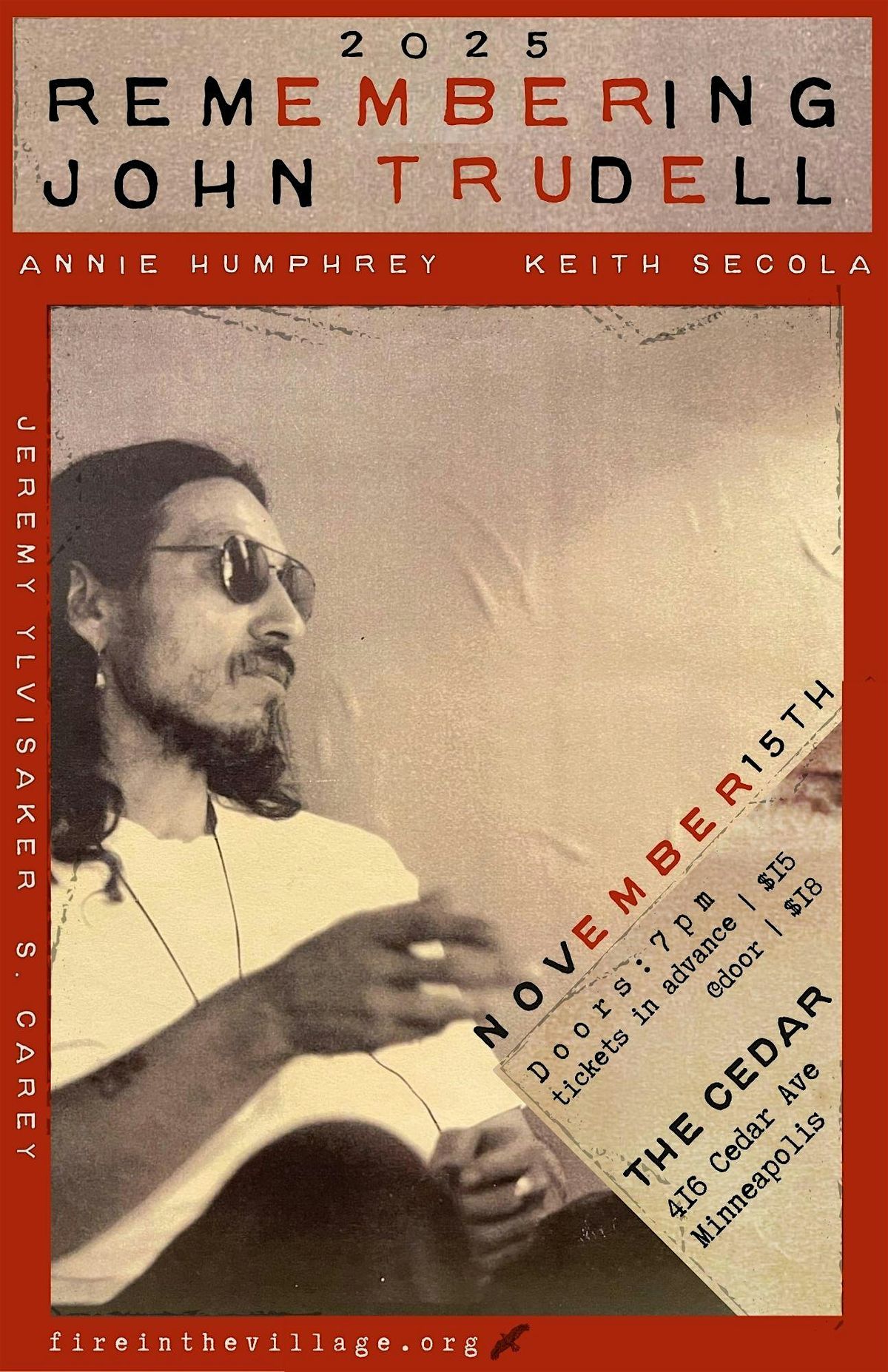 Remembering John Trudell with Annie Humphrey, Keith Secola, Jeremy Ylvisake
