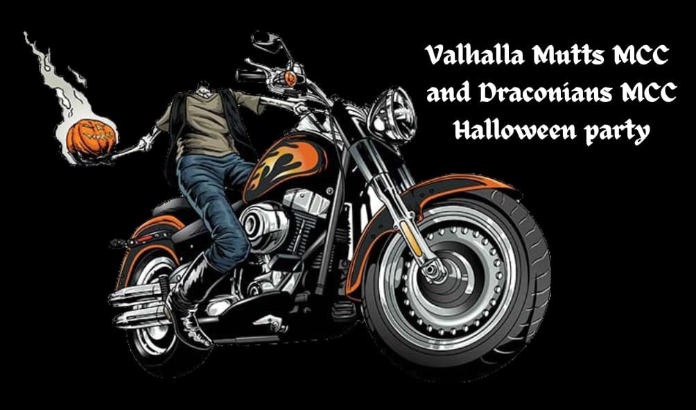 Valhalla Mutts and Draconians MCC Halloween party 2024