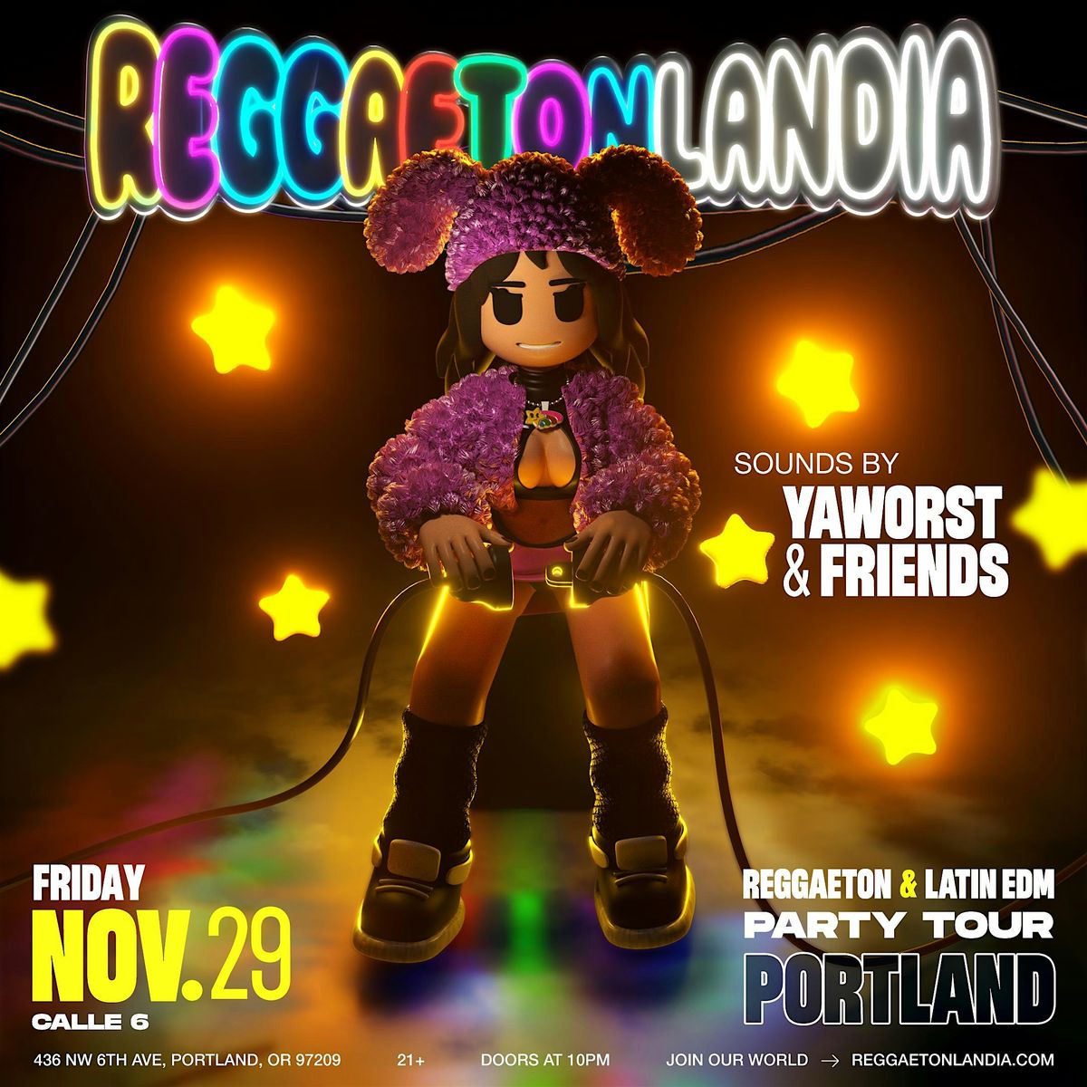 REGGAETONLANDIA, Portland (21+)