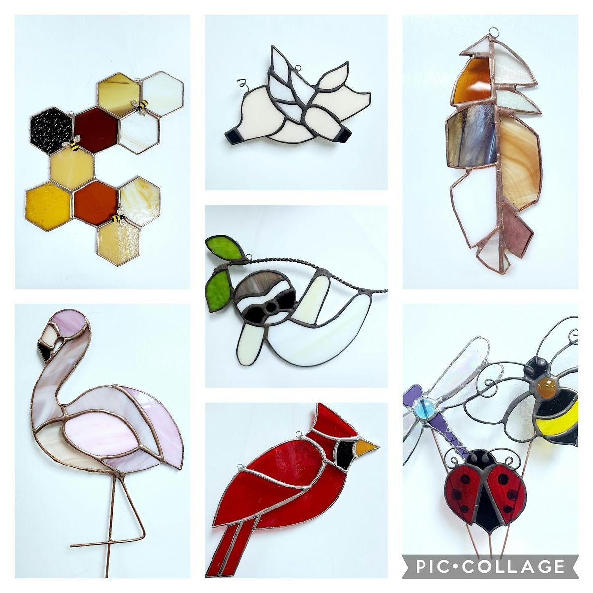 Stained Glass Suncatcher Choice Project Class