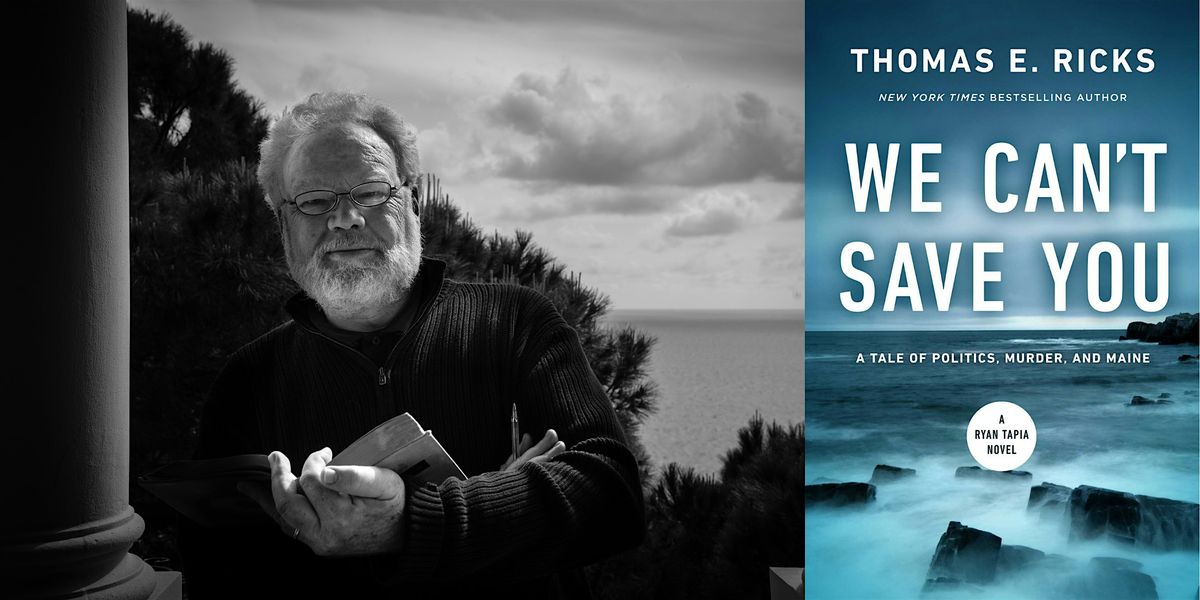 Tom Ricks We Cant Save You - Book Launch Moderated by Rob Caldwell ...