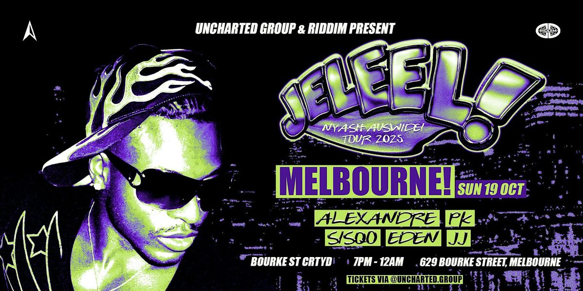 JELEEL! LIVE IN MELBOURNE w\/ RIDDIM