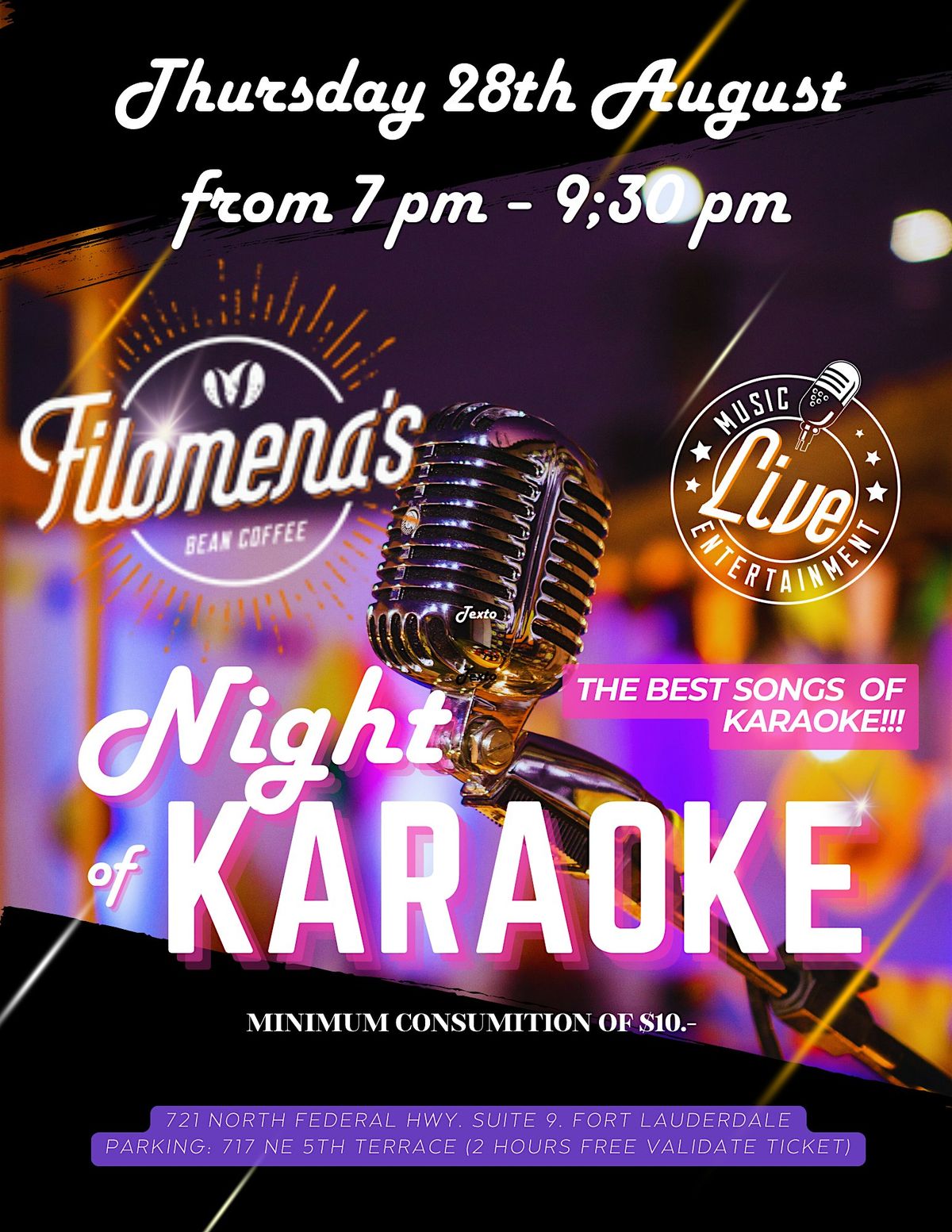 KARAOKE FUN NIGHT!!!