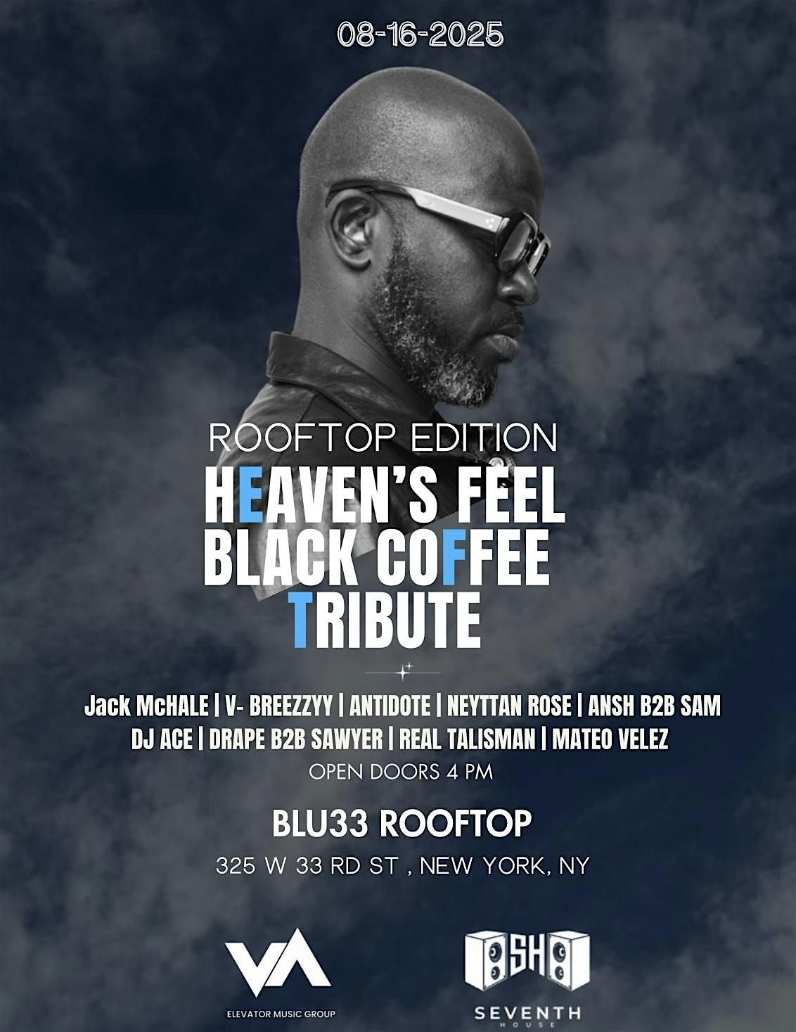Heaven\u2019s Feel Rooftop : Black Coffee