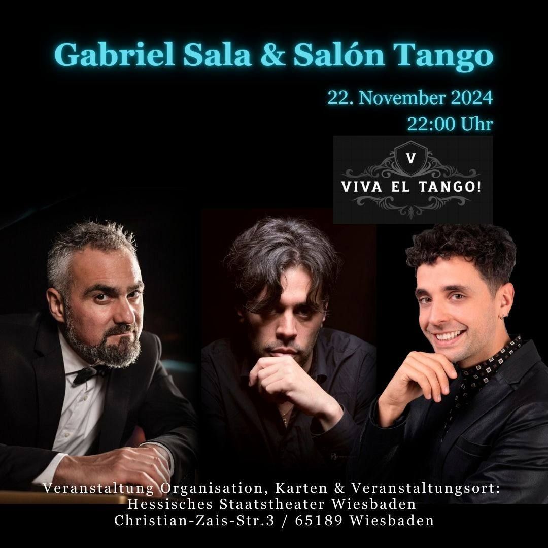 Sal\u00f3n Tango mit Gabriel Sala und dem Trio VIVA EL TANGO