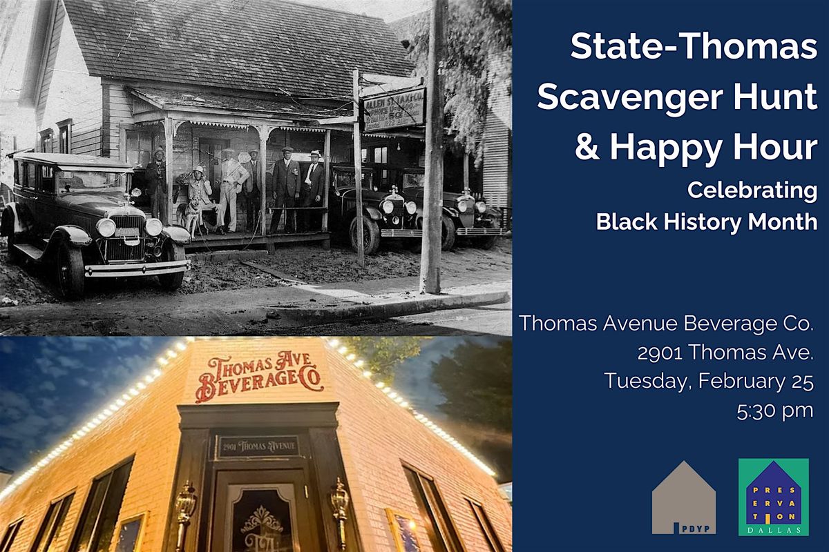 PDYP State-Thomas Scavenger Hunt for Black History Month