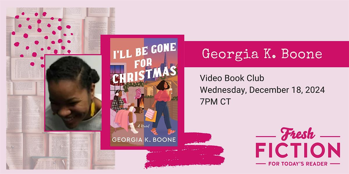 Video Book Club with Georgia K. Boone