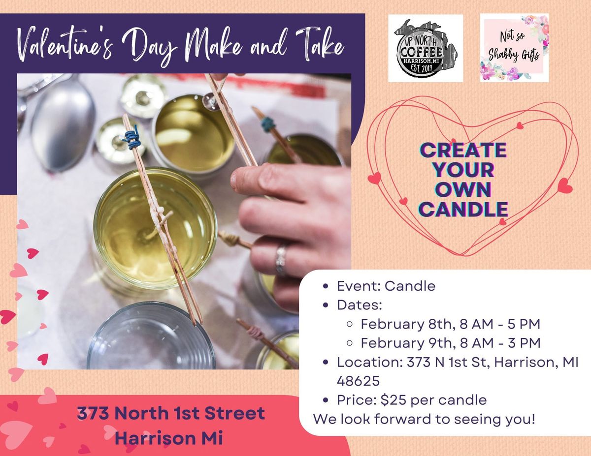 Valentines Candle Make and Take