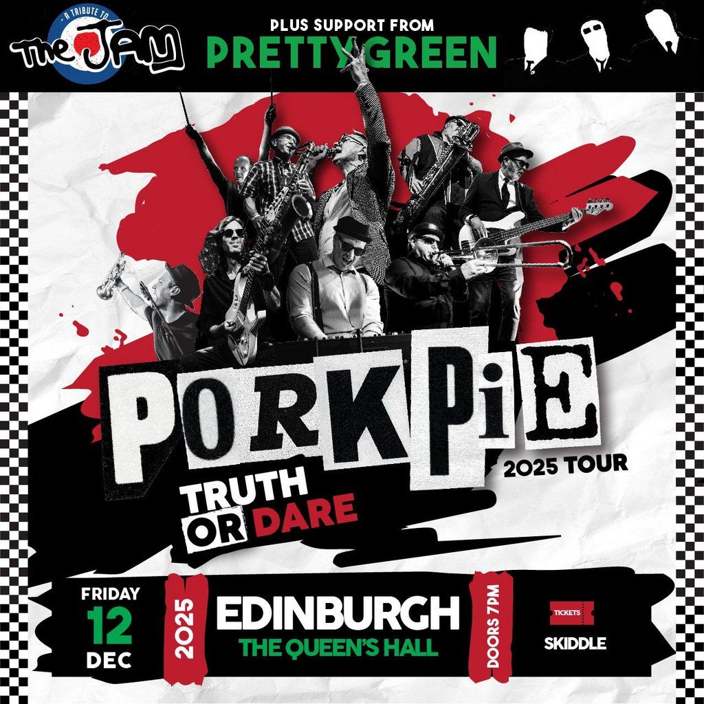 PorkPie Live plus Pretty Green (The Jam) Christmas Special