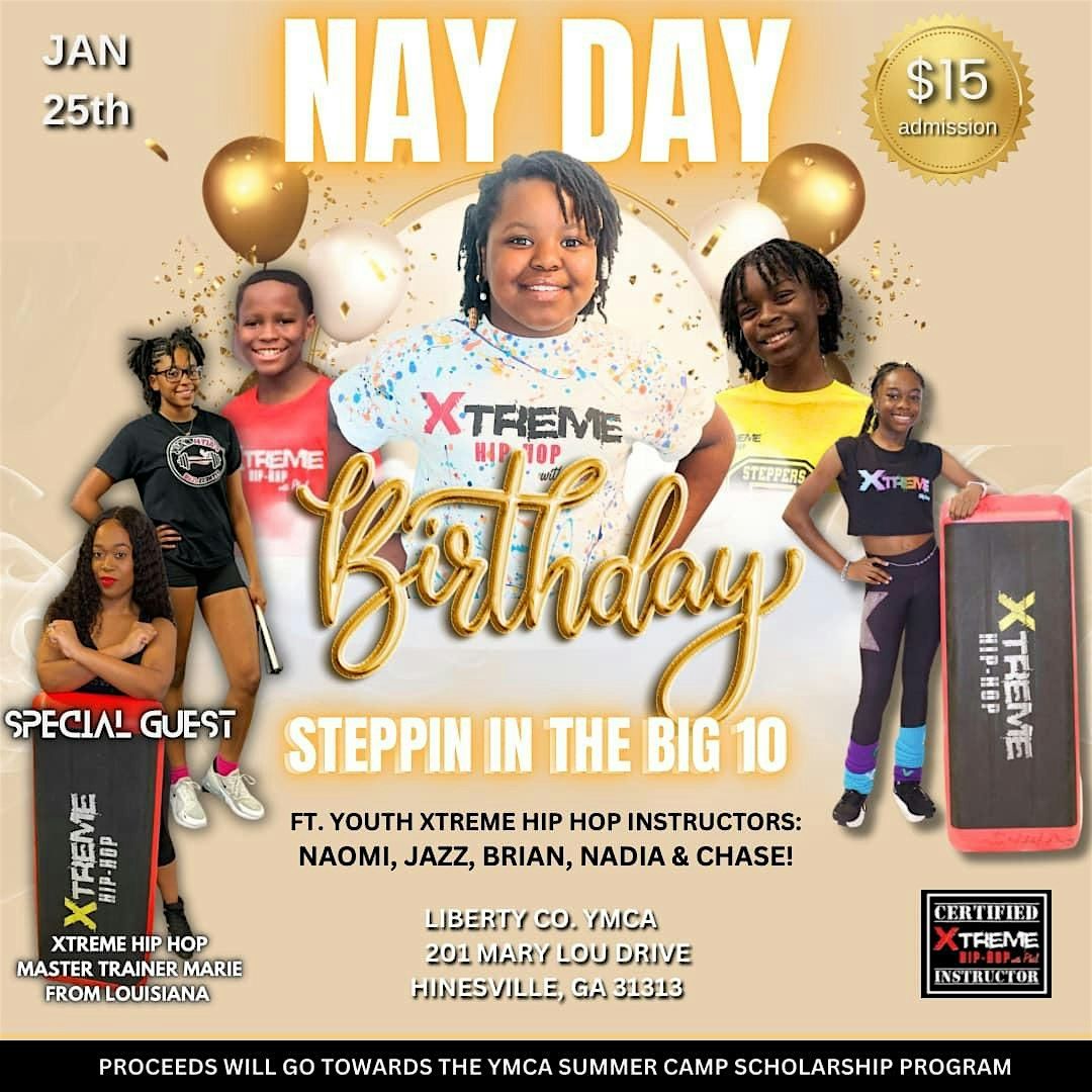 Nay Day \u201cSteppin in the BIG 10\u201d  Fundraiser Event