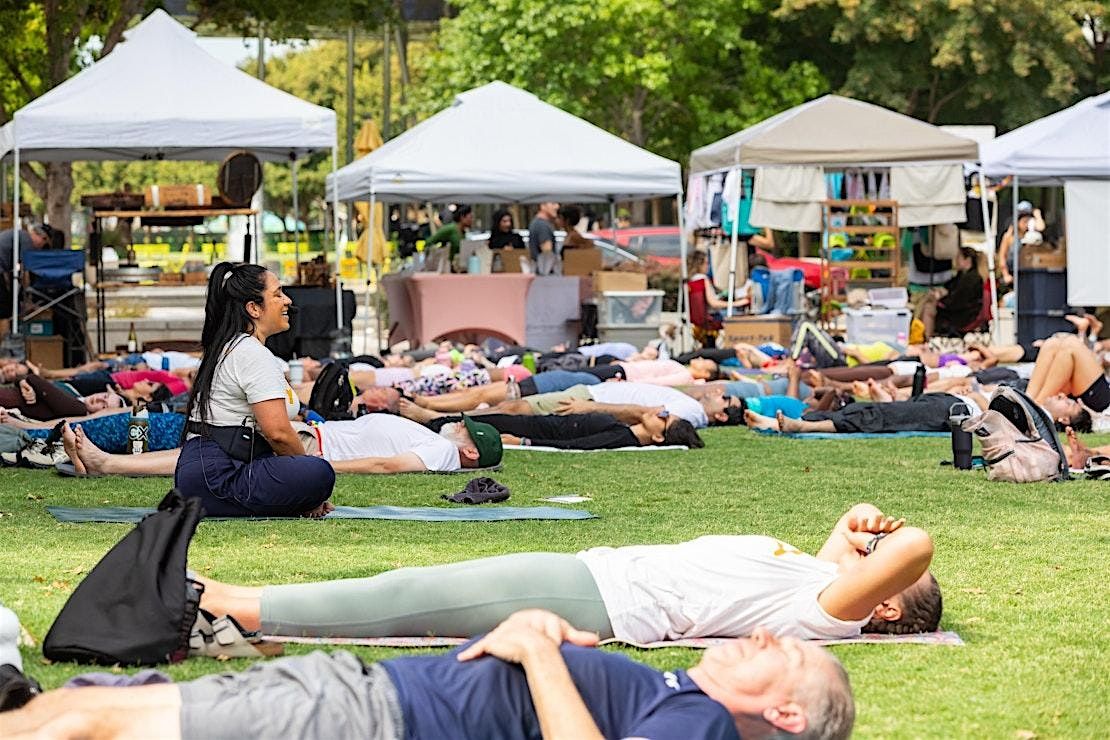 Meditation Styles with Stefanie powered by Yena at Klyde Warren Park