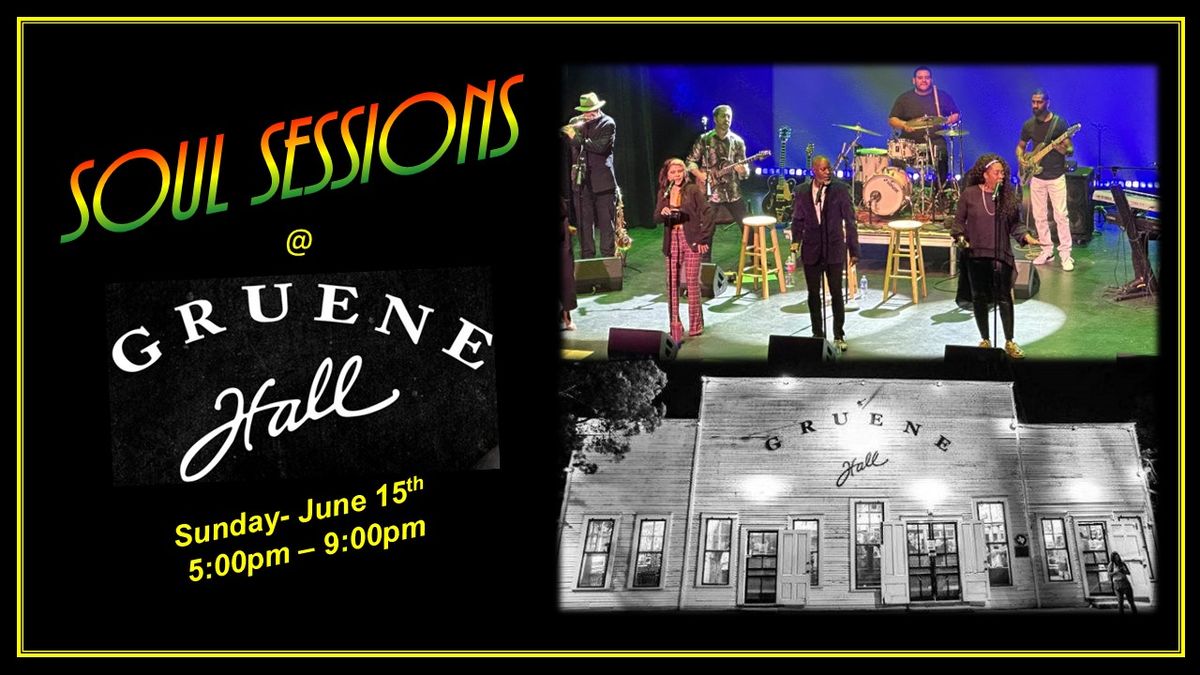 Soul Sessions @ Gruene Hall