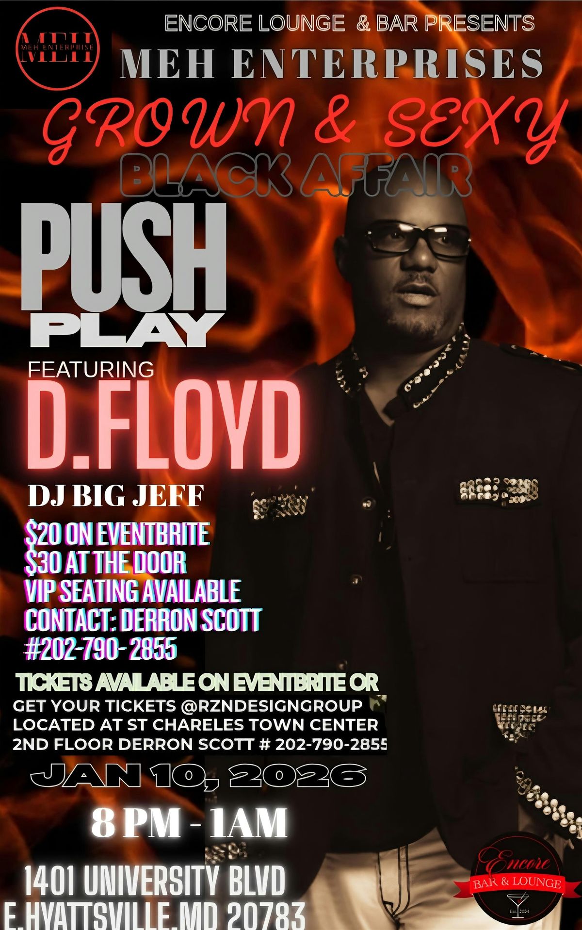 MEH ENTERPRISE GROWN AND SEXY ALL BLACK AFFAIR