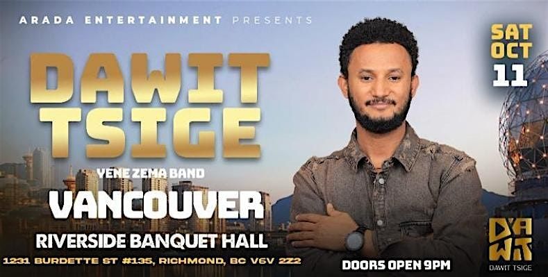 Dawit Tsige Concert Vancouver